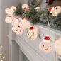 Snowman string lights Christmas lights decoration lights